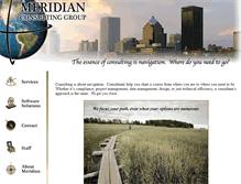 Tablet Screenshot of meridianconsult.net